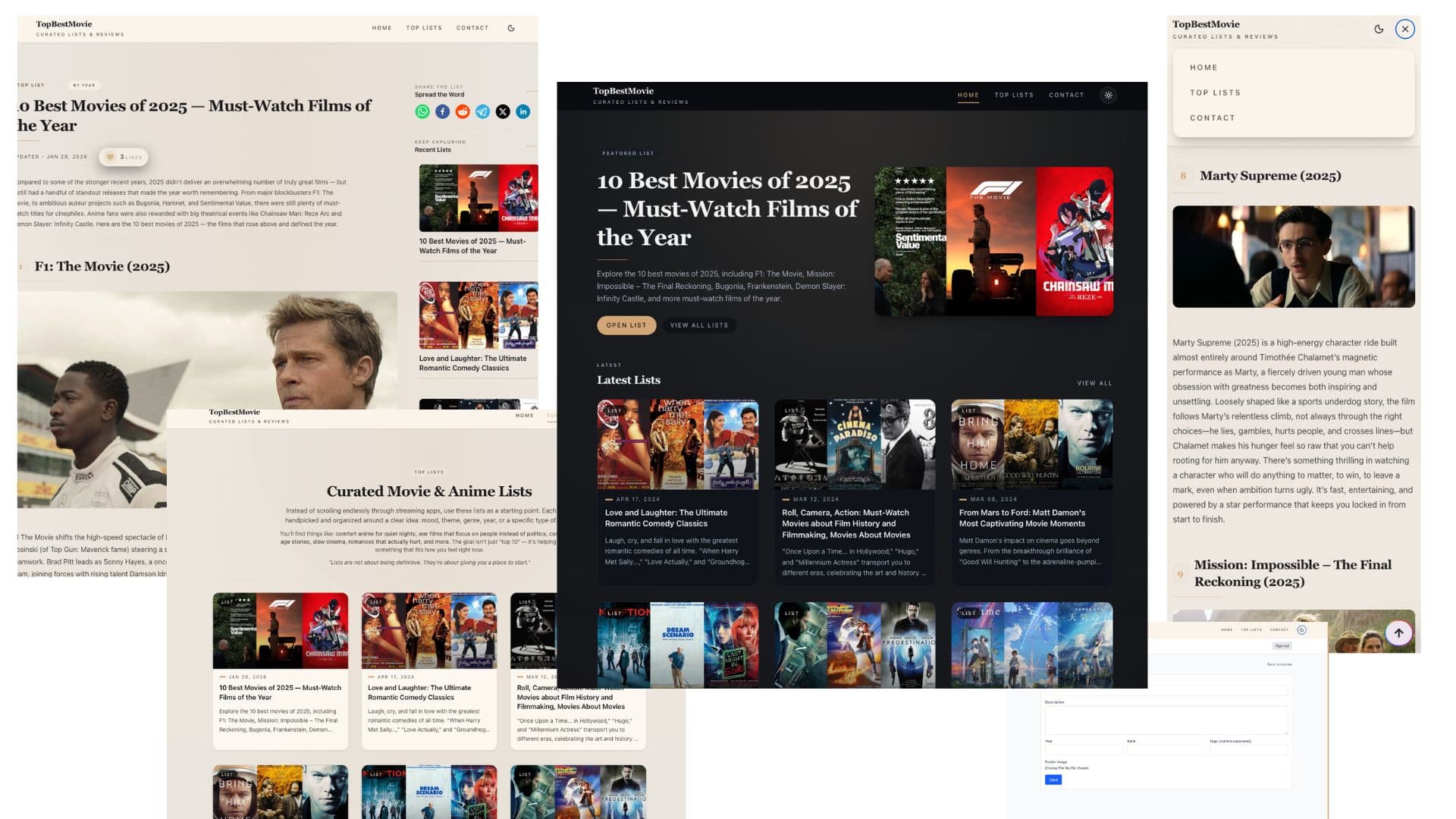 Project: TopBestMovie.com — SEO-Optimized Full-Stack Content Platform